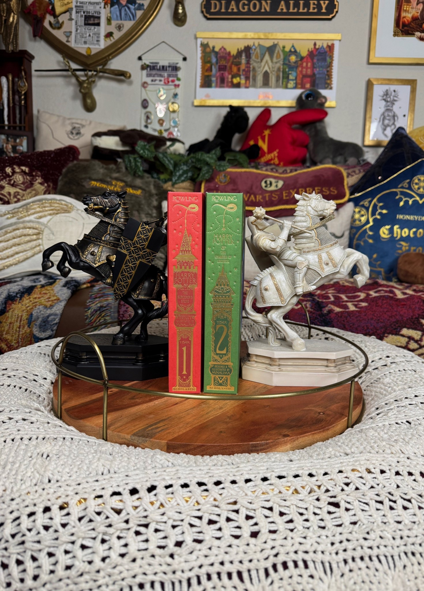 Harry Potter wizards chess bookends ♟️ 

#LTKHome #LTKSaleAlert #LTKSeasonal