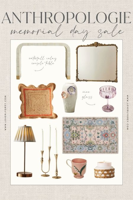 Anthropologie is having a sale on some of their home items for Memorial Day! Loving these finds! 

Loverly Grey, Anthropologie finds, home decor, home finds 

#LTKSaleAlert #LTKHome