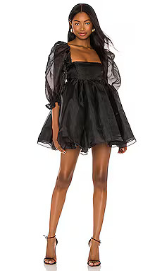 Selkie The Puff Dress in Black from Revolve.com | Revolve Clothing (Global)
