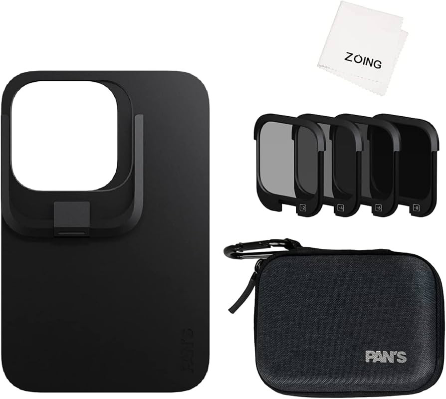 Pan's Snap Filter Set for iPhone Video Film Makers Enthusiasts and Tiktok/YouTube/Ins Bloggers, C... | Amazon (US)