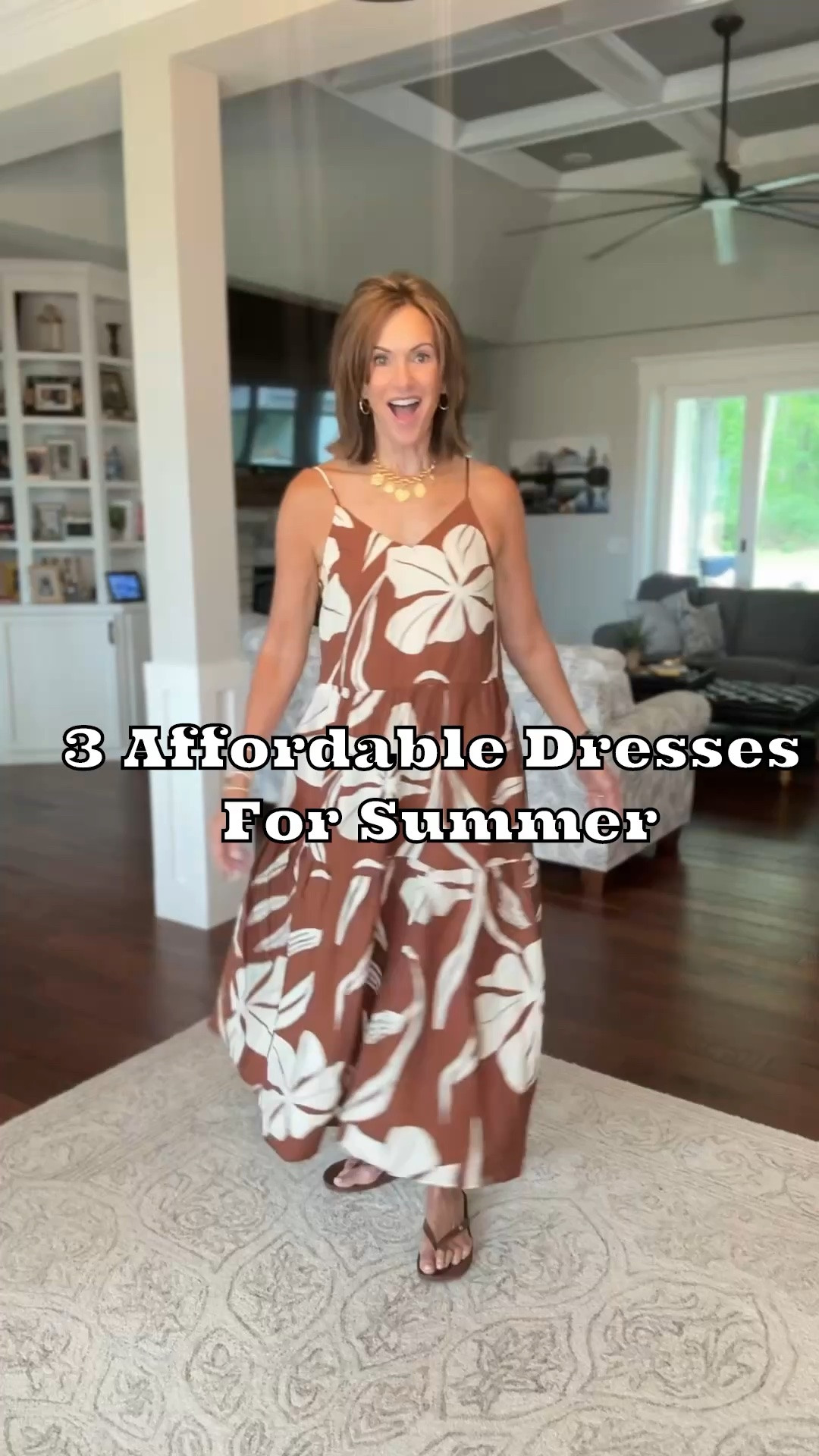 Floral gauze dress - medium 
Swing dress - large (I sized up from a medium just to get more length)
Striped sweater dress - large 

Simmer dresses
Vacation dresses
Casual dresses

#LTKTravel #LTKMidsize