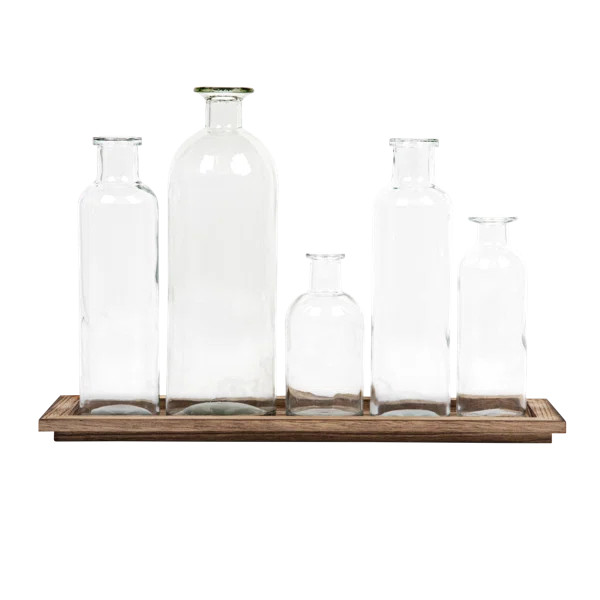 Dollie Glass Decorative Bottle | Wayfair North America