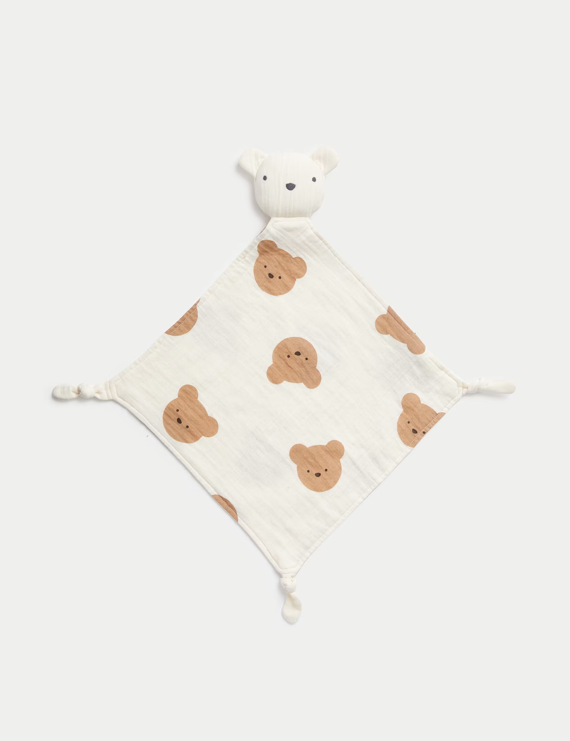 Pure Cotton Spencer Bear Comforter | Marks & Spencer (UK)