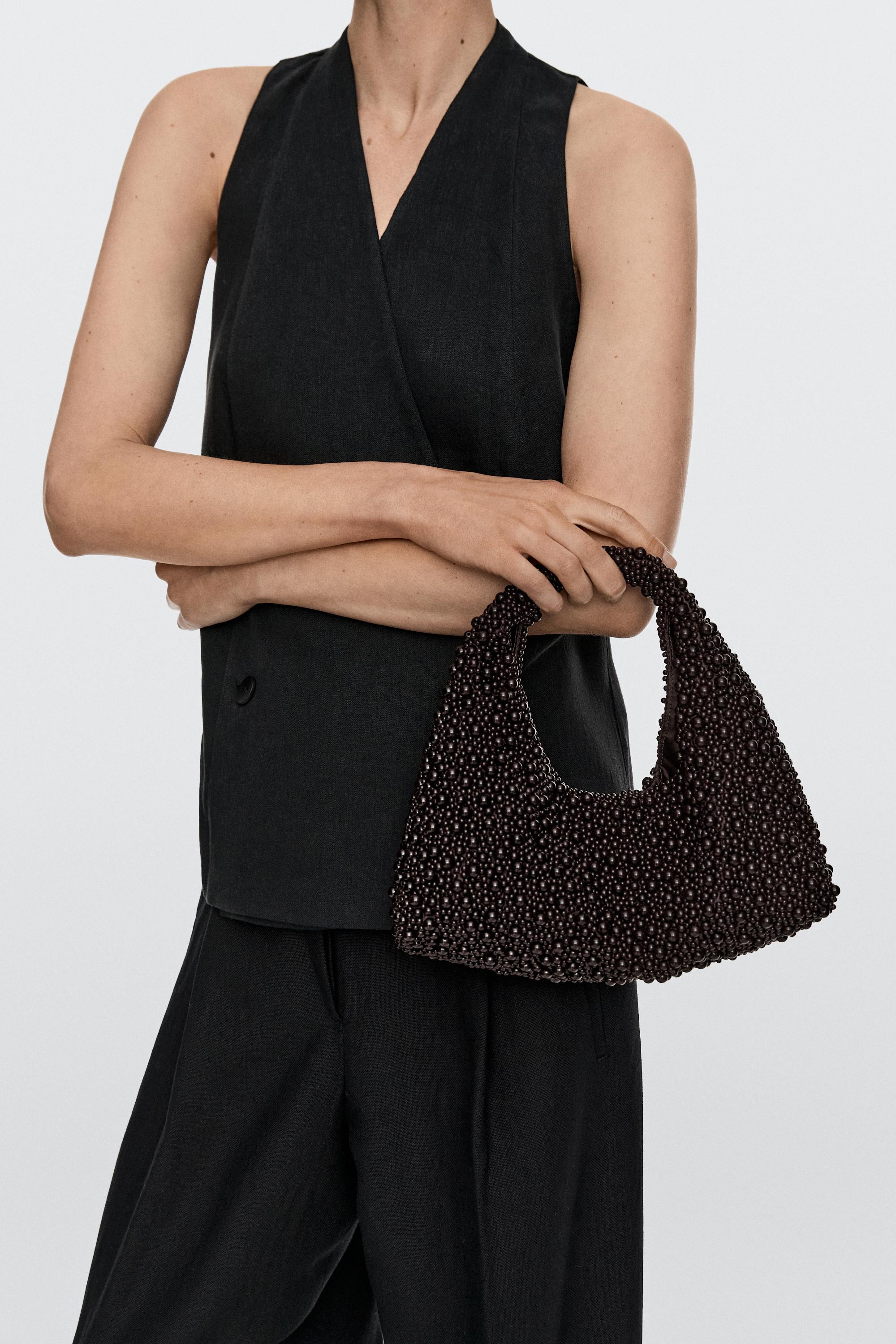 Mini sac à perles fantaisie | Massimo Dutti FR