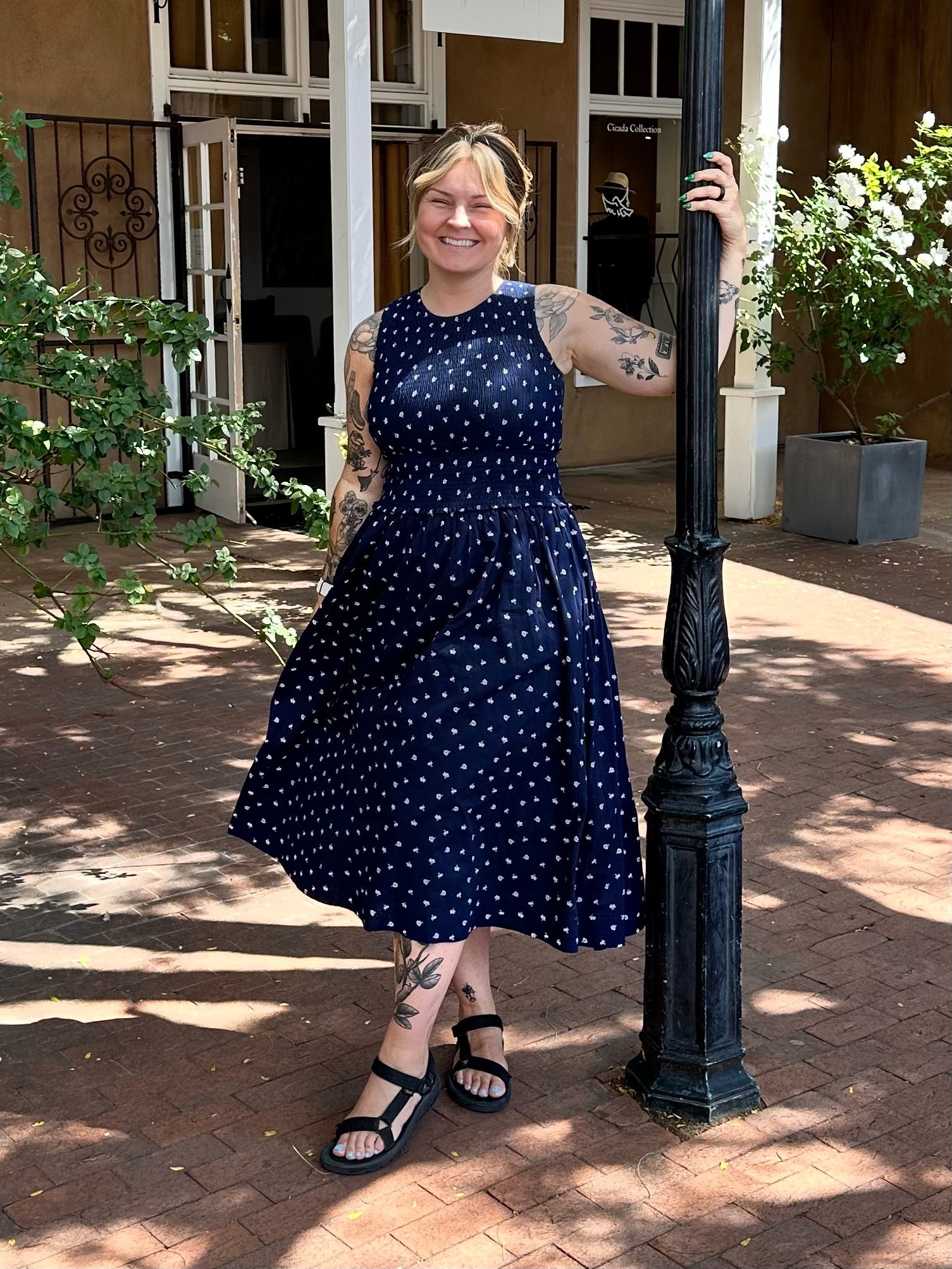 This dress makes me feel so good and these sandals make it so I can walk for miles to show off my dress!

#LTKSaleAlert #LTKMidsize #LTKFindsUnder50