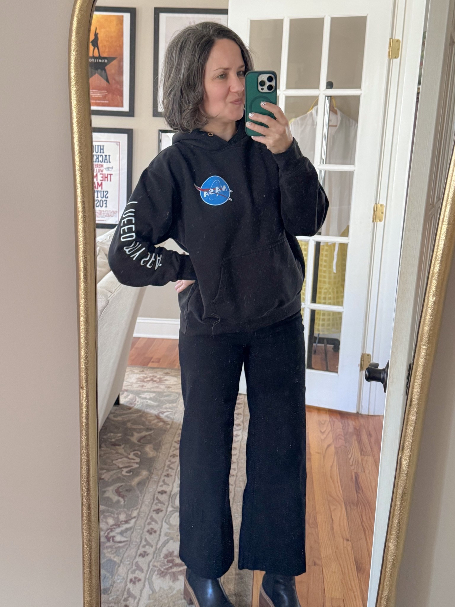 Today felt like a NASA sweatshirt day 🪐

#LTKSeasonal #LTKOver40