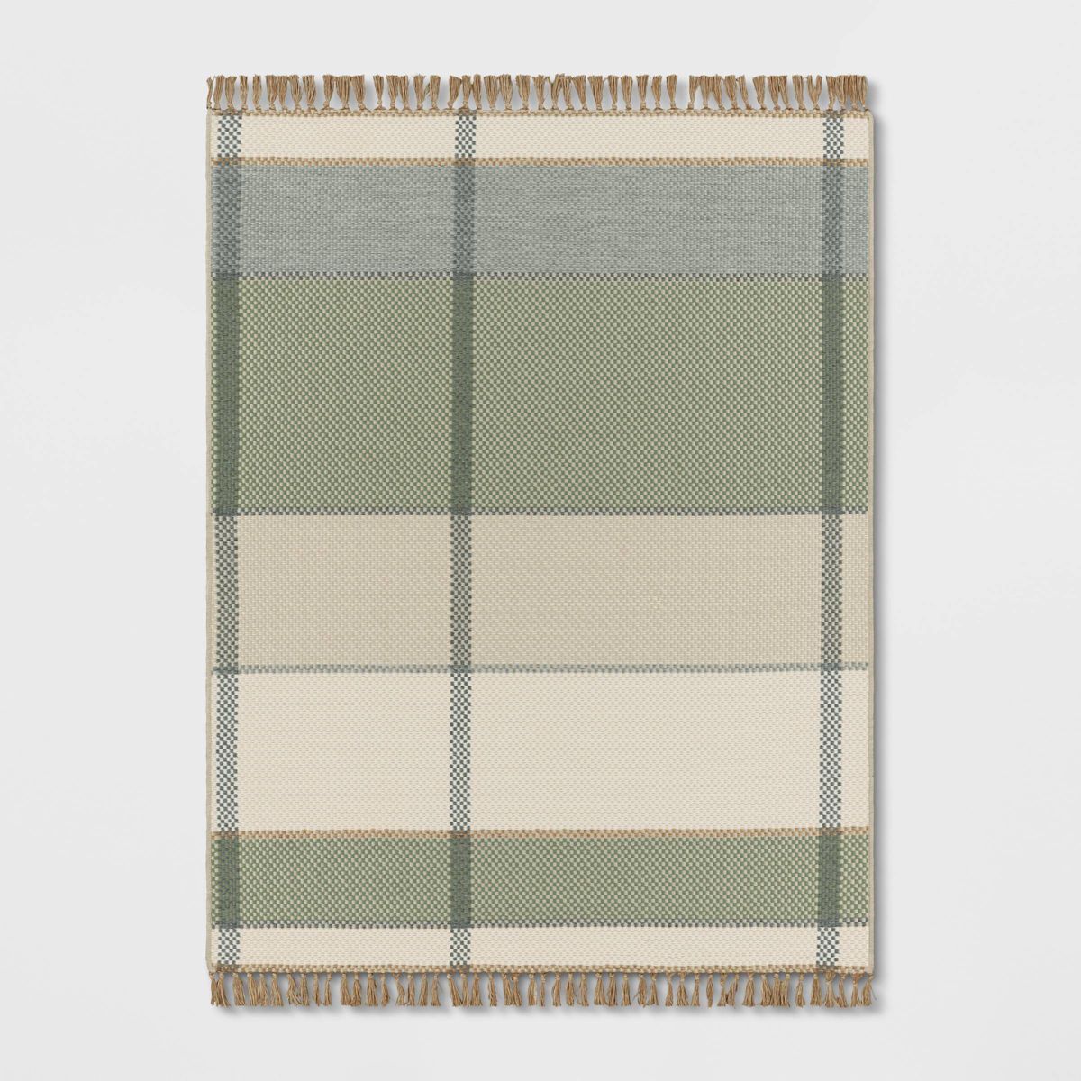 Oversized Plaid Outdoor Rug - Threshold™ designed with Studio McGee | Target