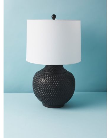 22in Ceramic Textured Table Lamp | HomeGoods