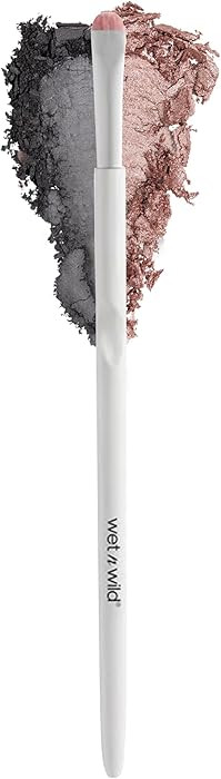 wet n wild Eyeshadow Brush, Ultimate Ultra, Thin Synthetic Polymax, Precision Coverage, Ergonomic... | Amazon (US)
