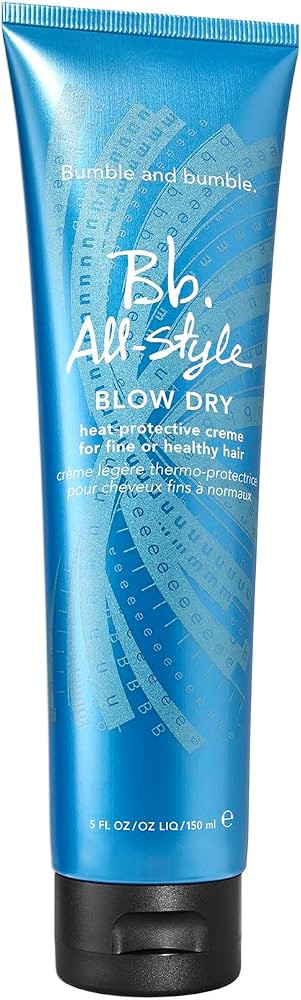 Bumble and bumble. All-Style Blow Dry Heat Protective Styling Cream | Anti Frizz + Adds Shine | W... | Amazon (US)