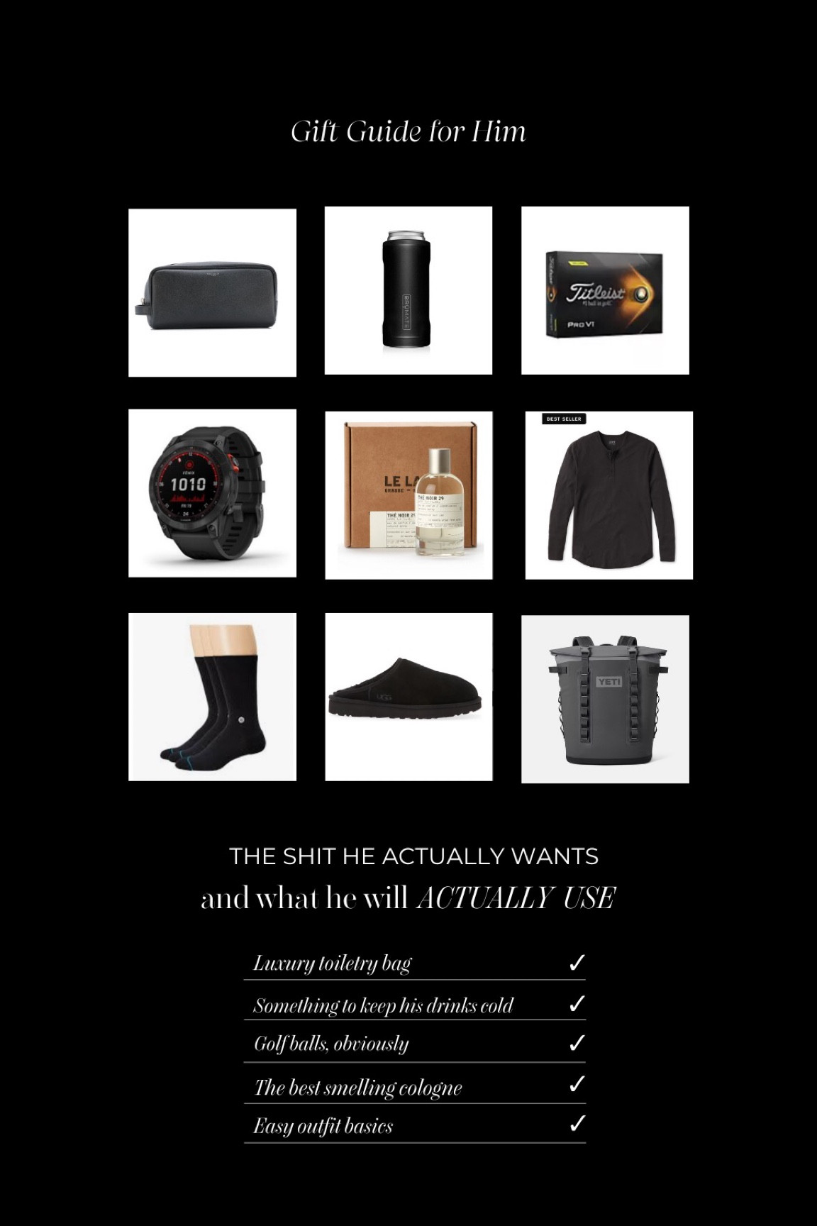 GIFT GUIDE FOR HIM | 2022

#LTKSeasonal #LTKHoliday