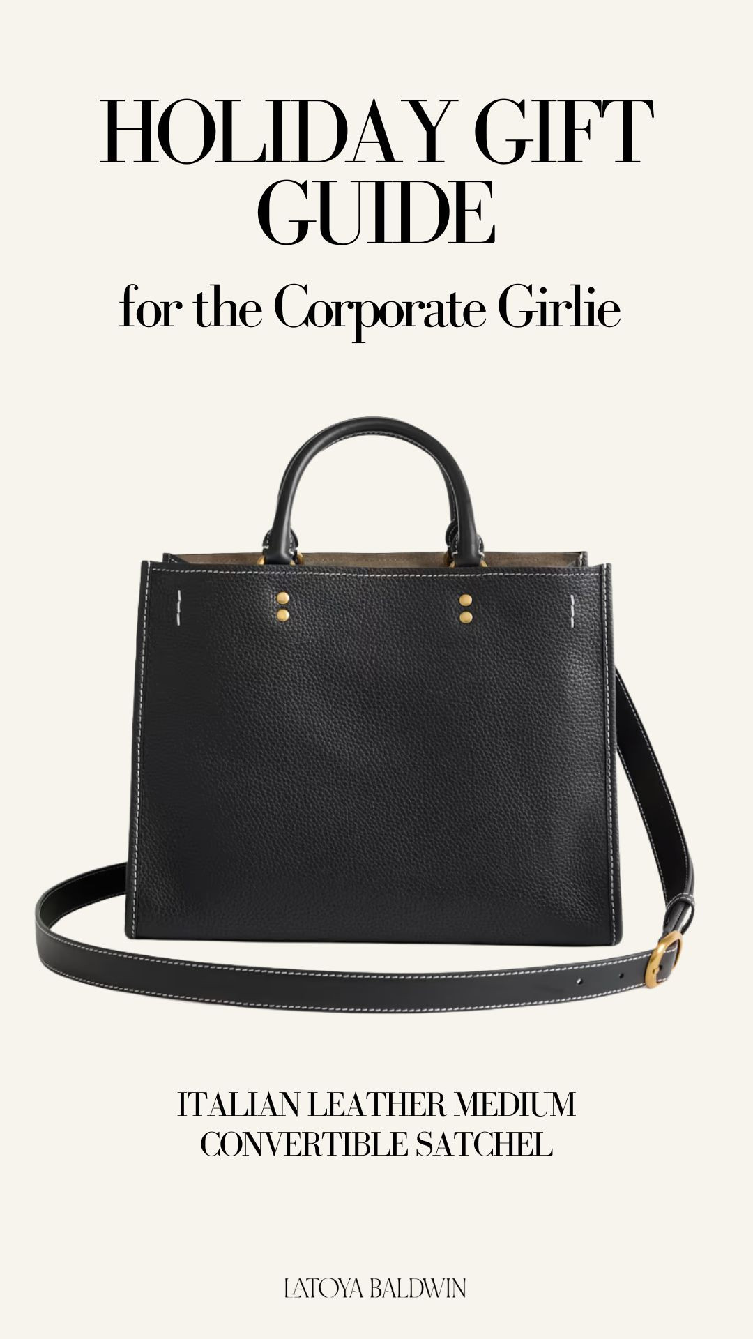 Shopping for your corporate bestie can be hard because she already buys herself the basics. These are the small luxuries she’ll actually love and use, and every item feels thoughtful without being over the top.
#giftguide #holidaygifts #corporategifts #giftideas #giftsforher #holidayshopping #workweargifts #corporategirlie #giftguide2024 #thoughtfulgifts" 

 #LTKGiftGuide #LTKHoliday #LTKItBag