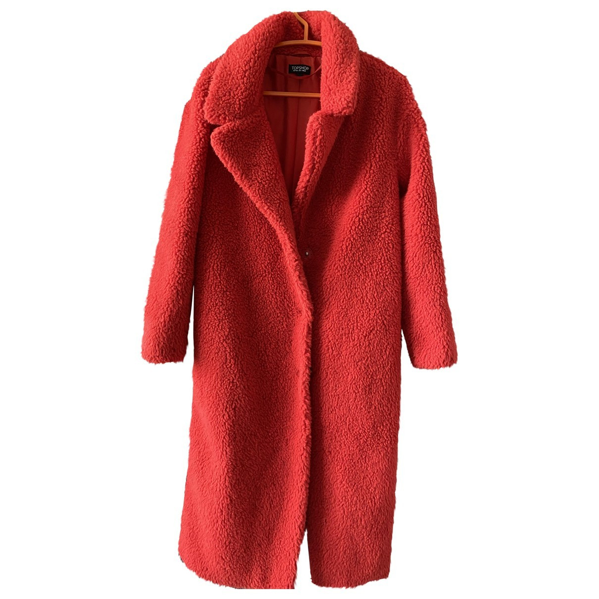 tophop Orange Wool coat for Women 10 UK | Vestiaire Collective (Global)