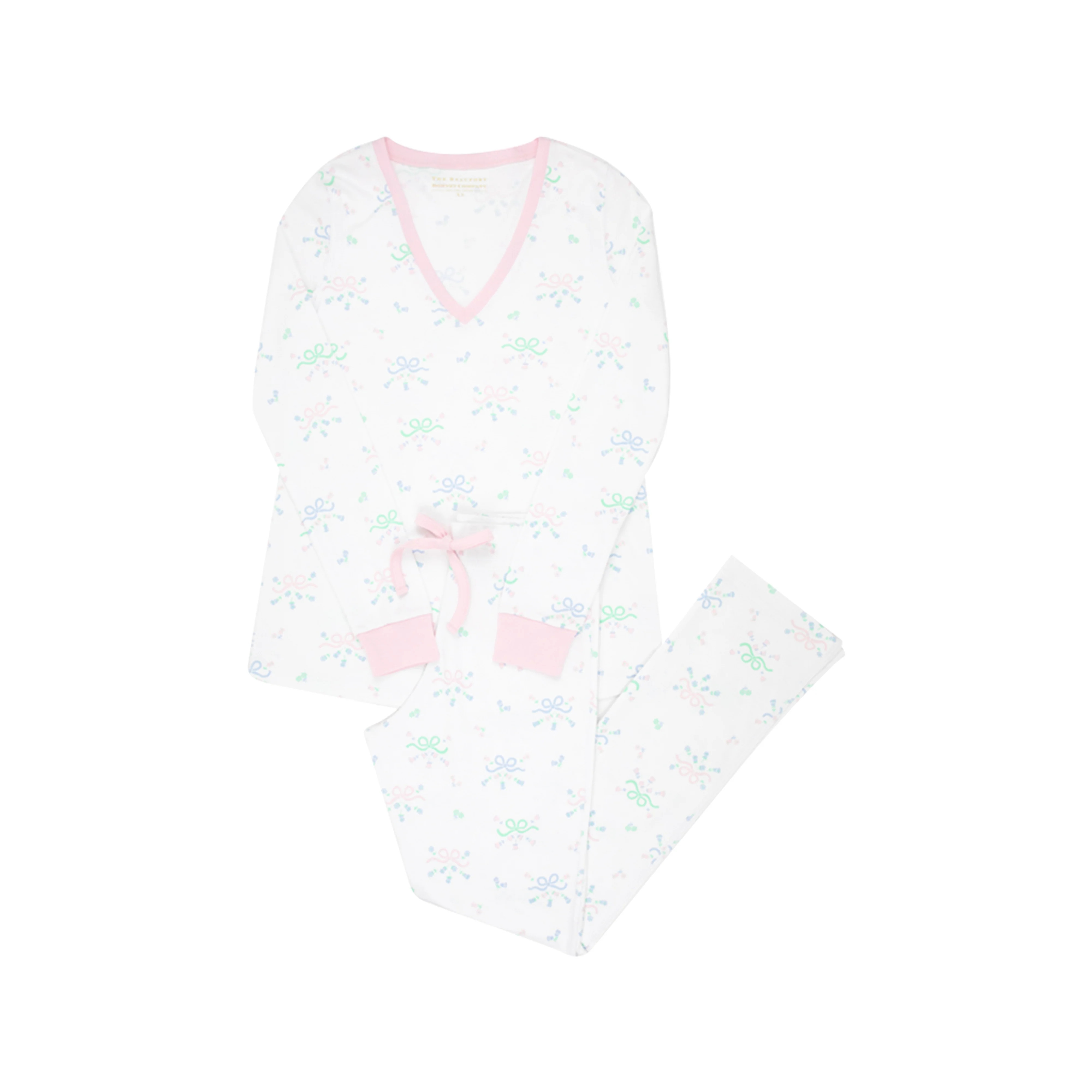 Coastal Living Lounge Set (Ladies) - Grandmillennial-esque with Palm Beach Pink | The Beaufort Bonnet Company