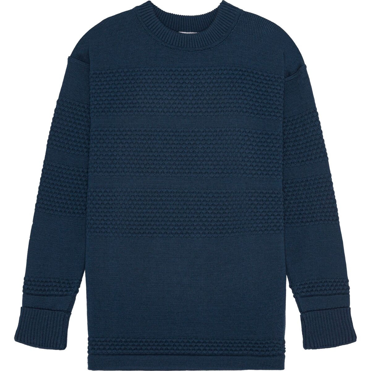 S. N. S. Herning Fisherman Crew Neck Sweater - Men's Tidal Blue, L | Backcountry