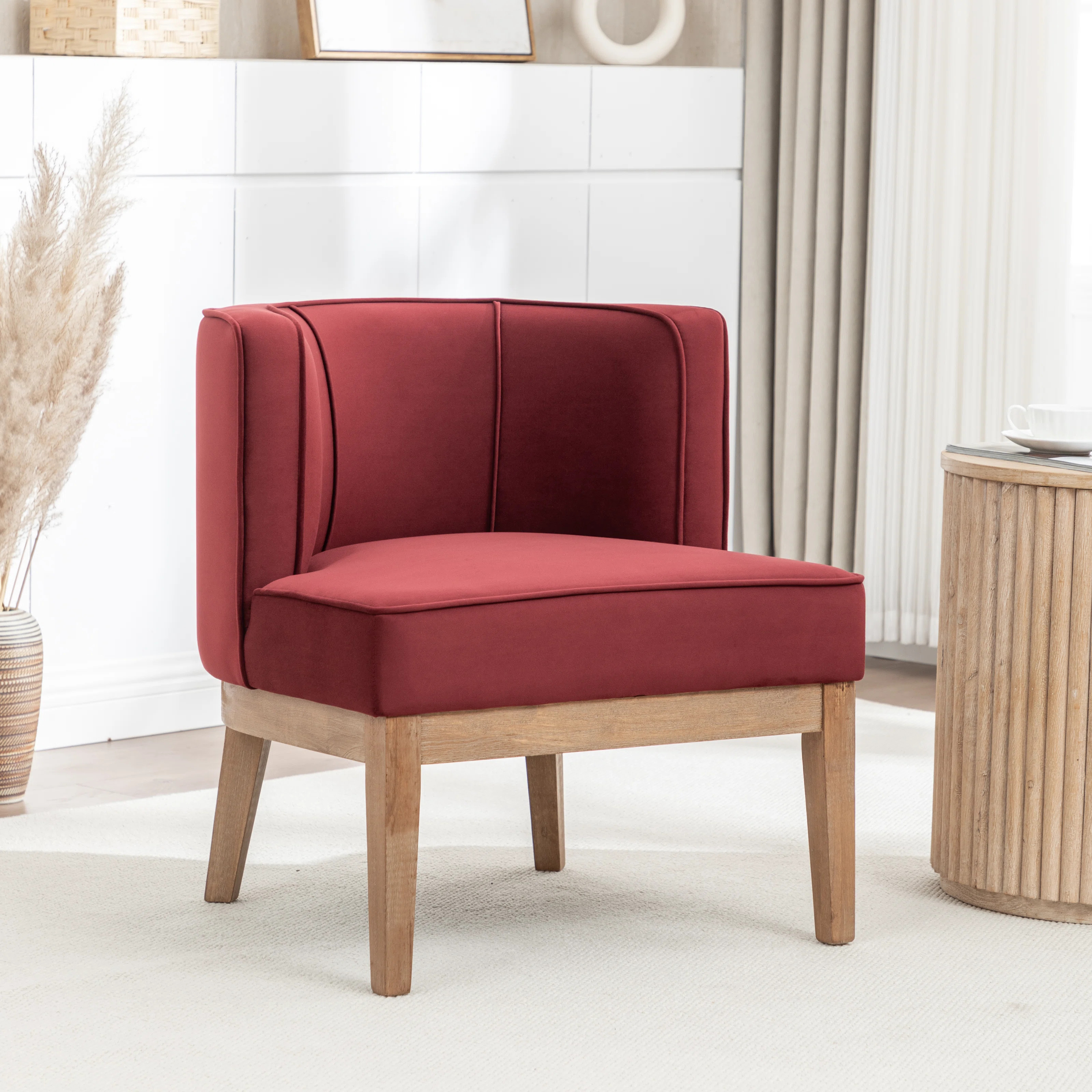 Karoll Upholstered Barrel Chair | Wayfair North America