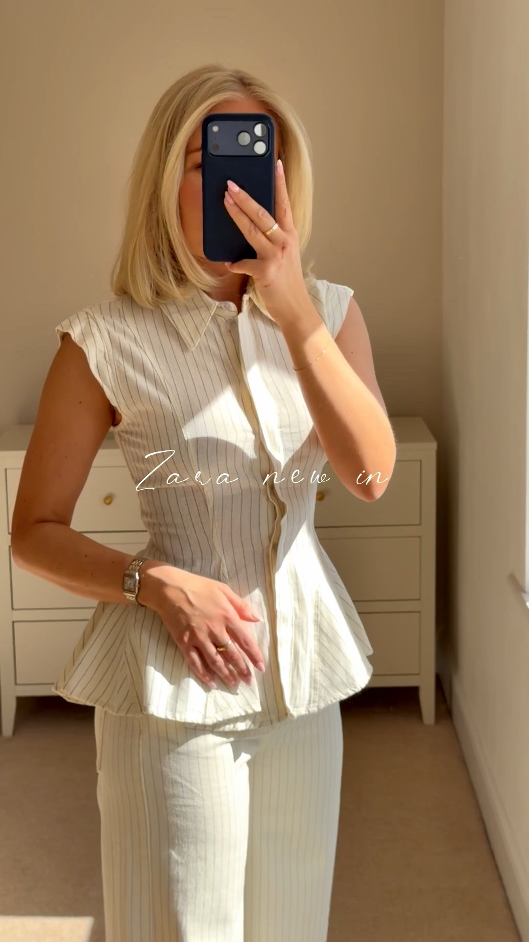 Zara new in 🩷 

spring summer pieces 
Co ords dresses 

stripe top - xs 
stripe trousers - s
Pink skirt - xs 
White crop top - xs
Mini dress - s 
Black polka - s 

#LTKstyletip #LTKspring