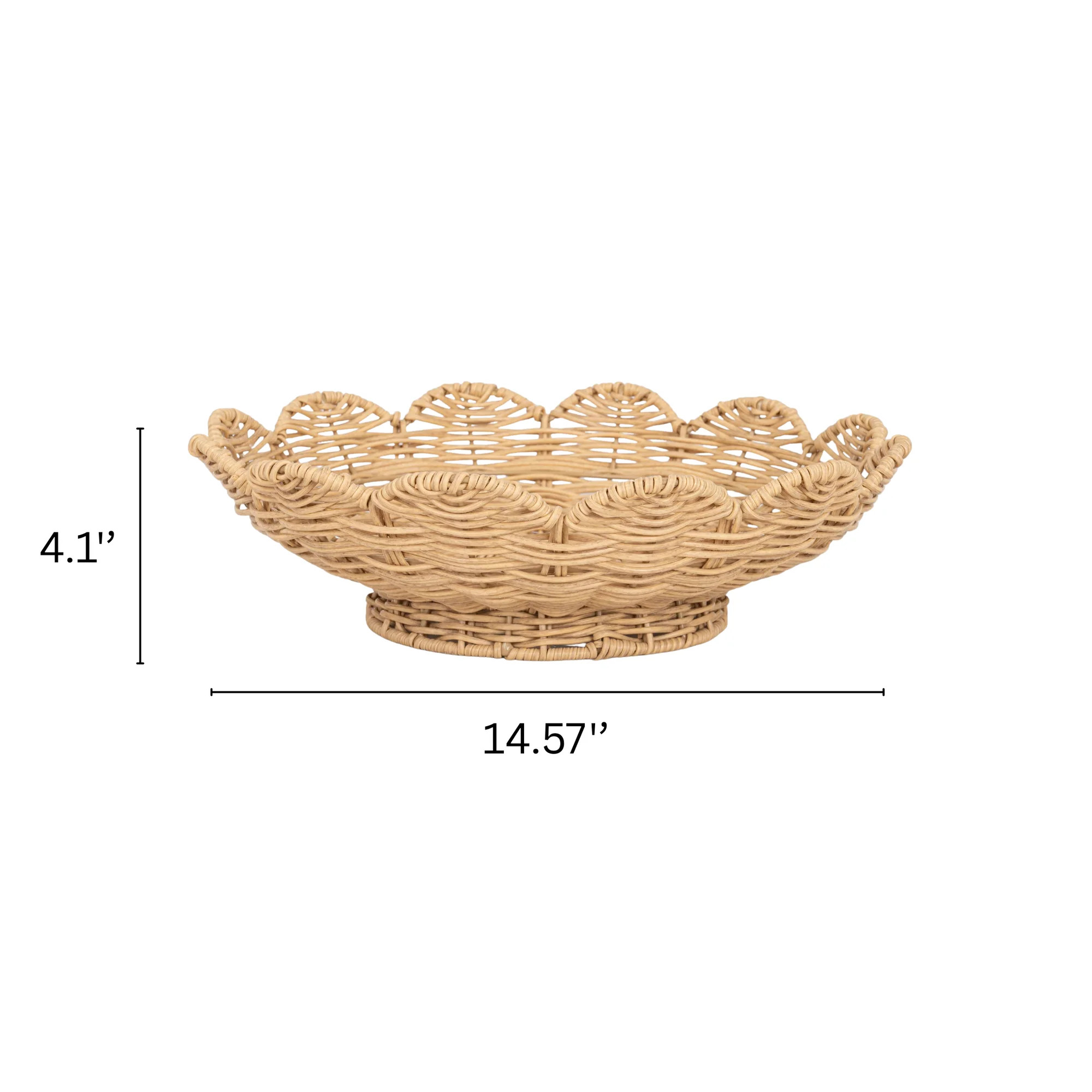 Better Homes & Gardens Rattan Bowl | Walmart (US)