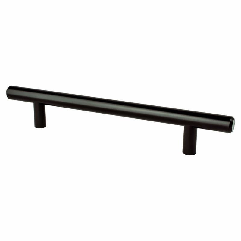 Berenson 0832-2-P Tempo 5-1/16 Inch Center to Center Bar Cabinet Pull from the C Black Cabinet Hardw | Build.com, Inc.
