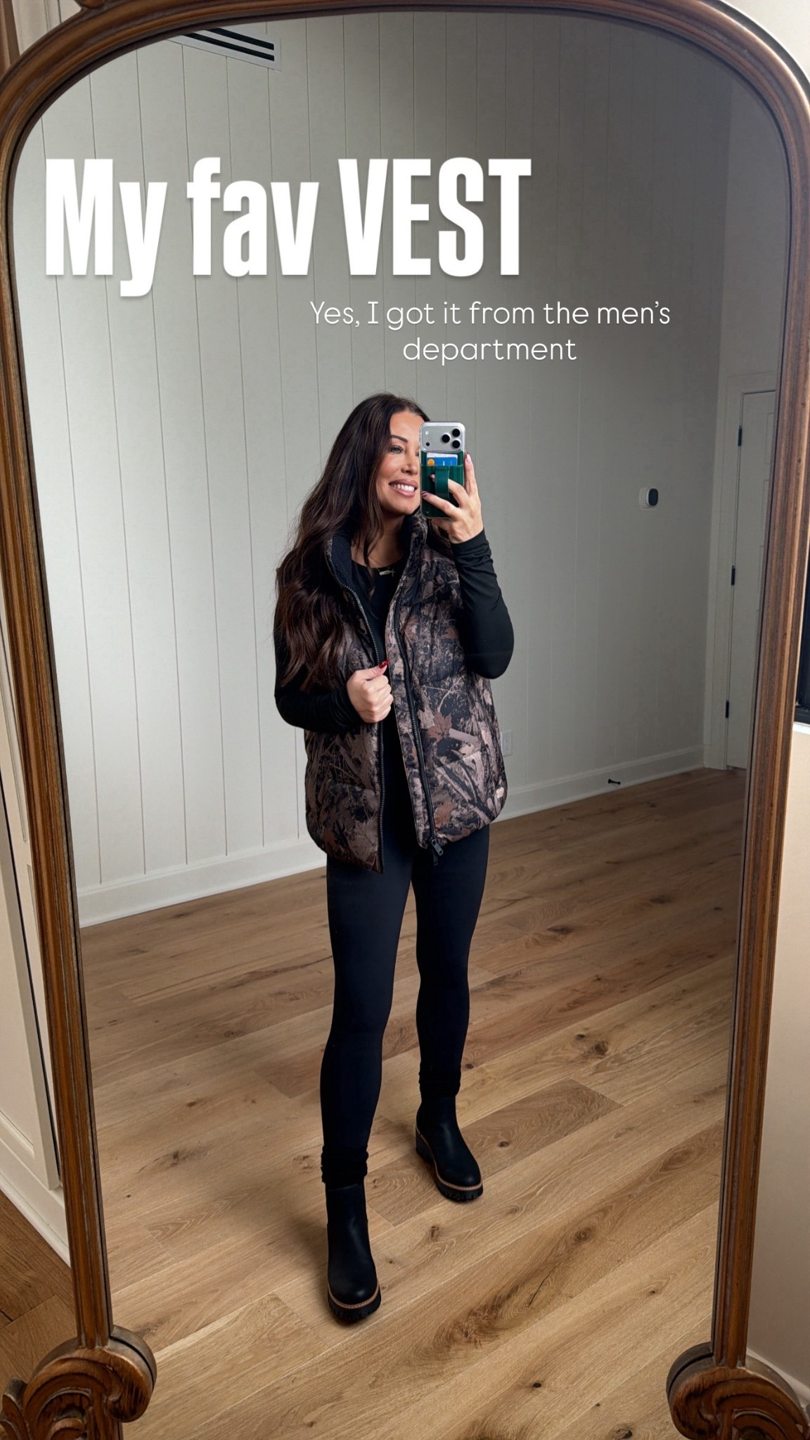 One of my favorite fines from the men’s department this year is this camo puffer vest! I’m in the size small and the entire website is 20 to 40% off of everything 

#LTKgrwm #LTKOver40 #LTKootd