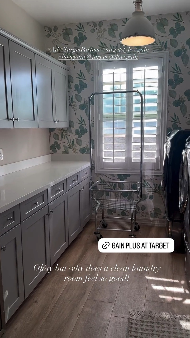 #Ad #TargetPartner #targetstyle #gain #ilovegain @target @ilovegain  Okay but why does a clean laundry room feel so good!