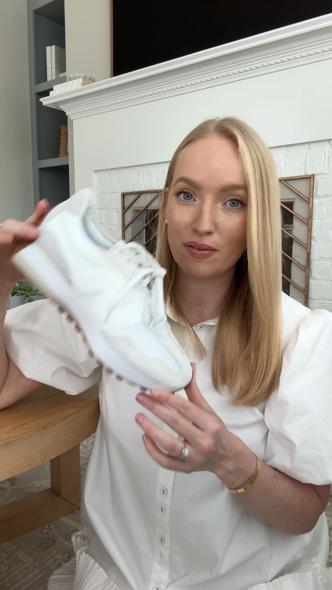 If you want the look of new balance sneakers for $35 try these!! They are very comfortable and have the same coloring. They run a tad small so I suggest sizing up a half size  

#LTKShoeCrush #LTKFindsUnder50 #LTKVideo