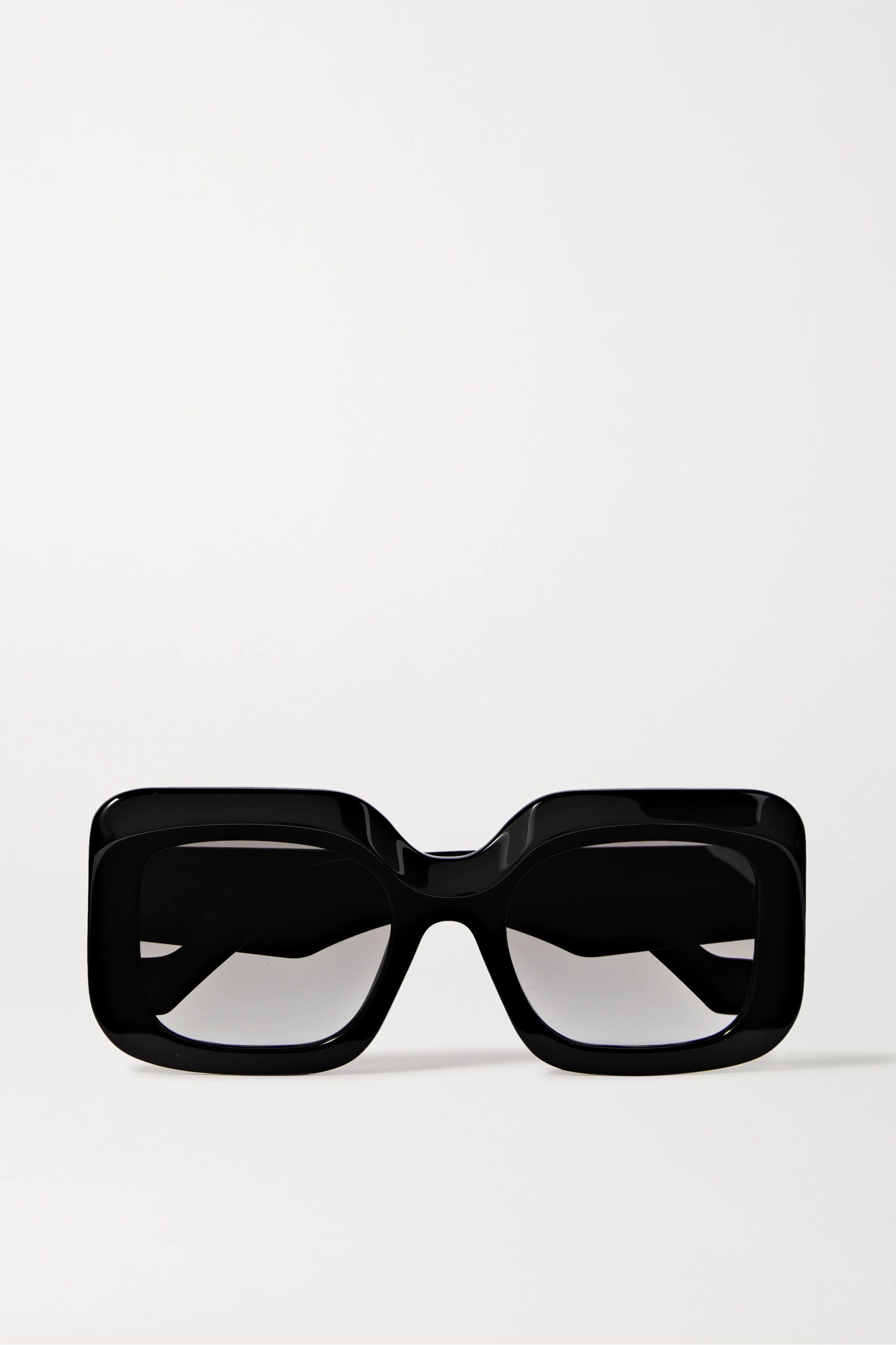 Black Oversized square-frame acetate sunglasses | Loewe | NET-A-PORTER | NET-A-PORTER (US)