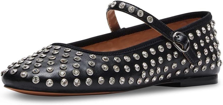 Steve Madden Women's Vinetta Mary Jane Flat | Amazon (US)