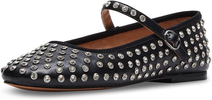 Steve Madden Women's Vinetta Mary Jane Flat | Amazon (US)