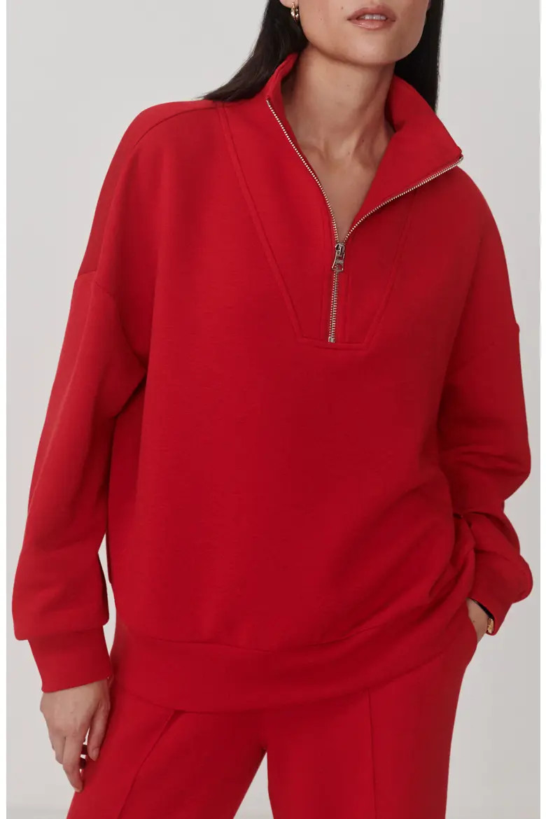 Varley Hawley Half-Zip Sweatshirt (Women) | Nordstrom | Nordstrom