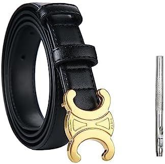 baizhong womens belt for jeans belts Women's belt fashion hollow buckle belt | Amazon (UK)