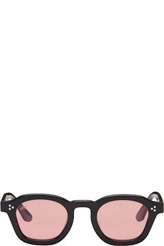 AKILA - Black Logos Sunglasses | SSENSE