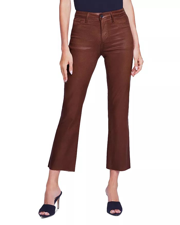 Kendra High Rise Cropped Flared Jeans | Bloomingdale's (US)