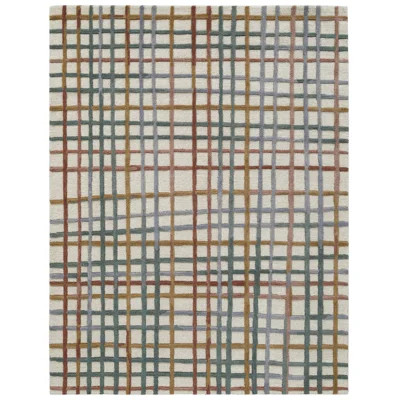 Polychrome Rug: Modernist Hand Tufted Rug in Multi | Wayfair North America