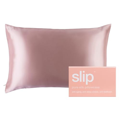Slip Queen Silk Pillow Cases - 100% Pure 22 Momme Mulberry Silk Pillowcase for Hair and Skin - Qu... | Amazon (US)
