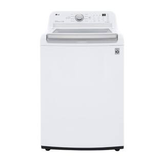 5.0 cu. ft. Mega Capacity White Top Load Washer with TurboDrum Technology | The Home Depot