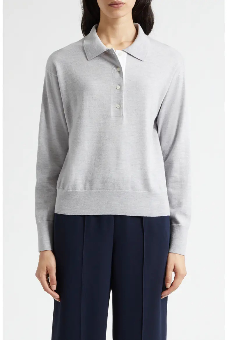 Polo Wool Blend Sweater (Women) | Nordstrom | Nordstrom