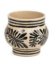 9x8in Ceramic Side Wave Planter | TJ Maxx