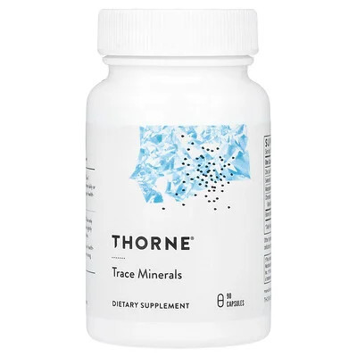 Thorne, Trace Minerals, 90 Capsules | iHerb