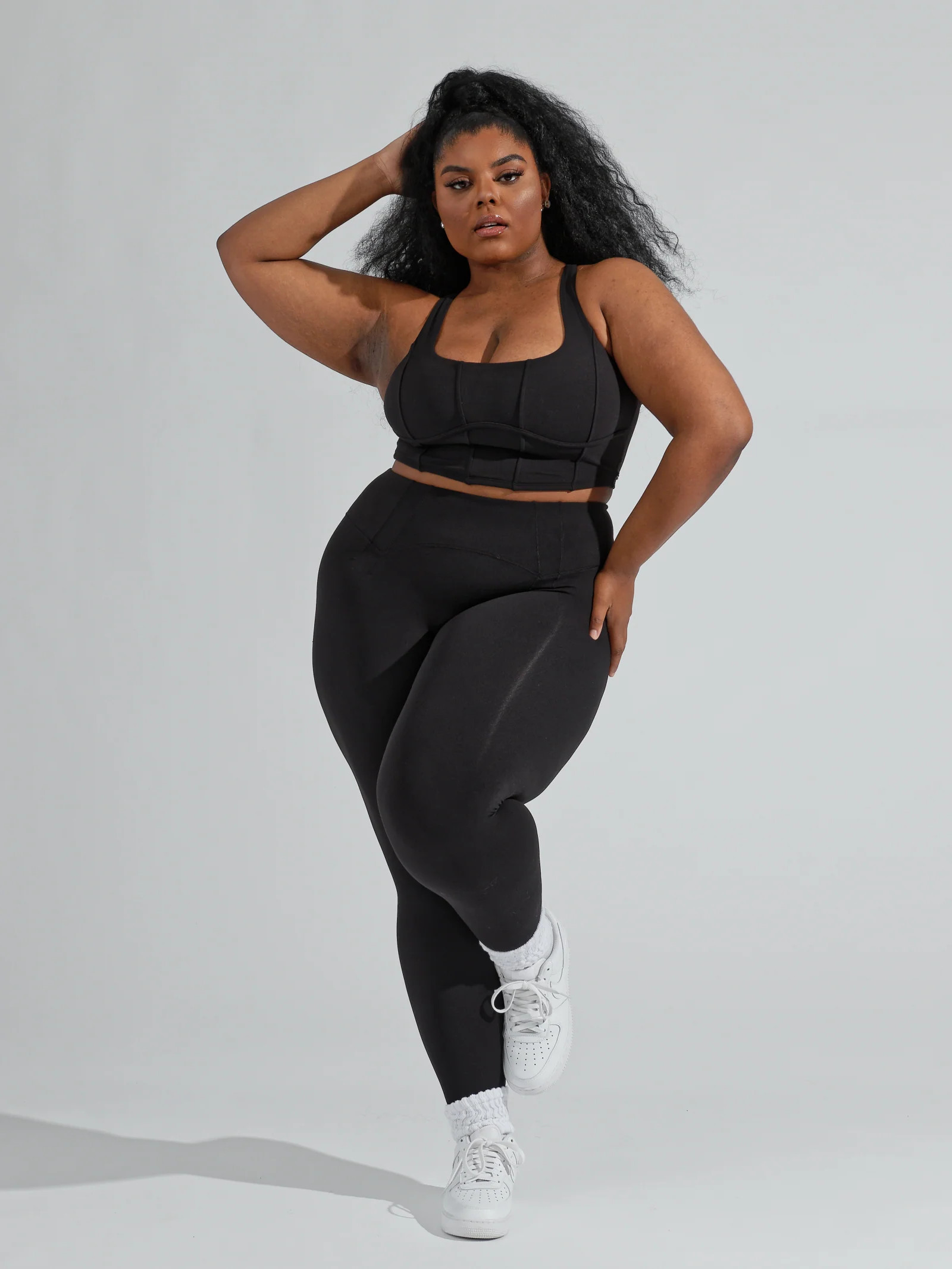 Corset Legging - Onyx Black | Buffbunny