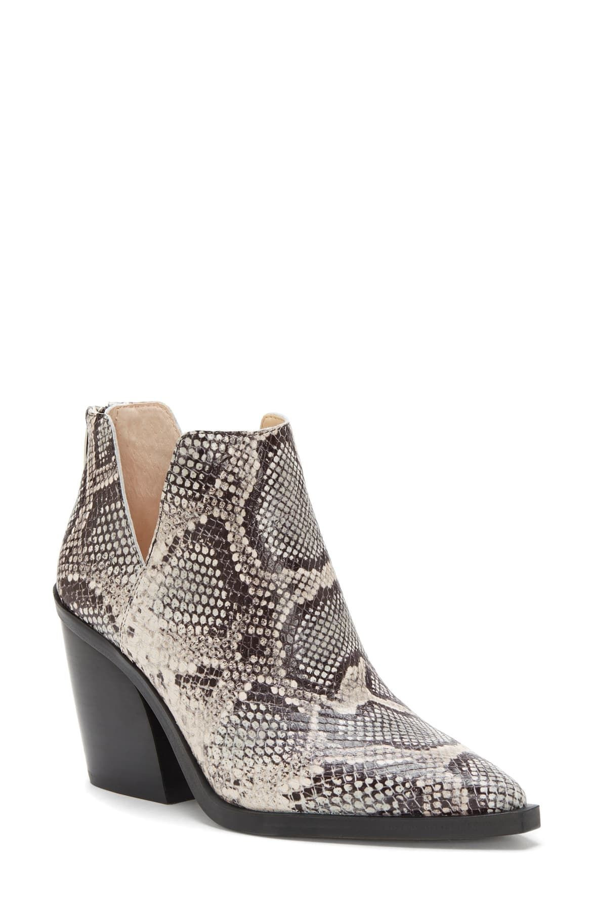Gigietta Snakeskin Embossed Bootie | Nordstrom Rack