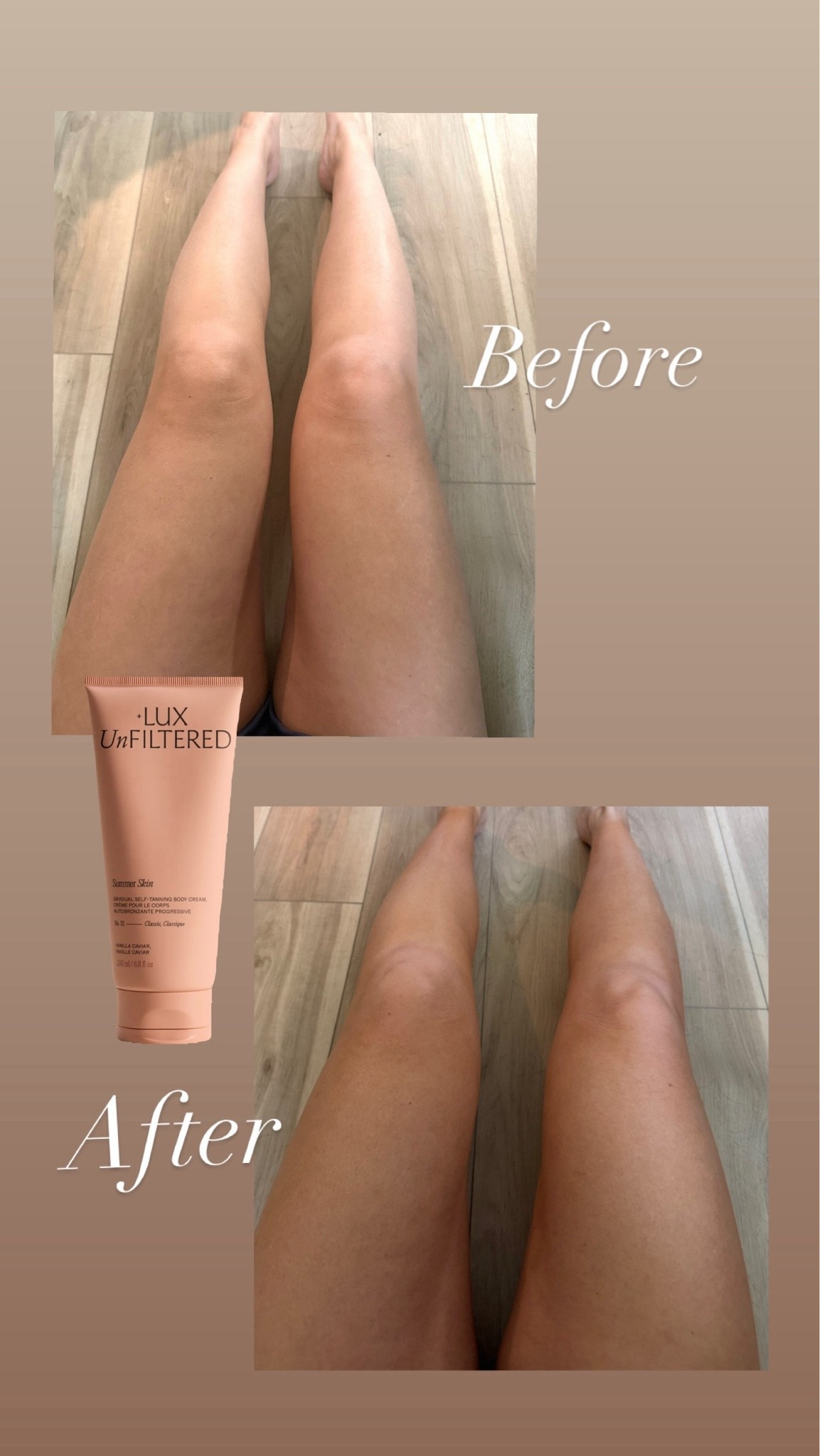 We love a gradual self tan 😍 you can layer this each day for a deeper tan!! Develops in 6-8 hours, no rinse needed. Not to mention the scent!!! Omg divine - Highly recommend @luxunfiltered

#selftan #ad #luxunfiltered

#LTKmomlife