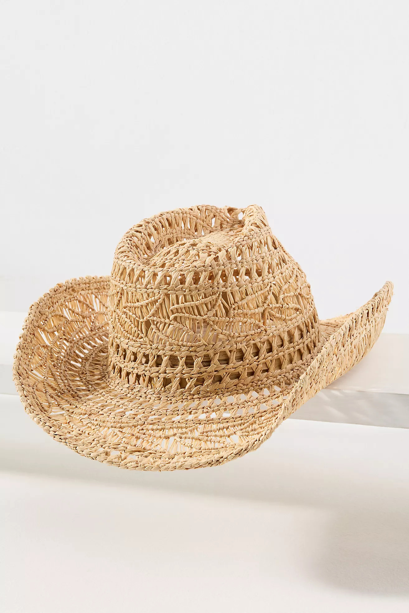 Wyeth Flat-Brim Straw Rancher | Anthropologie (US)