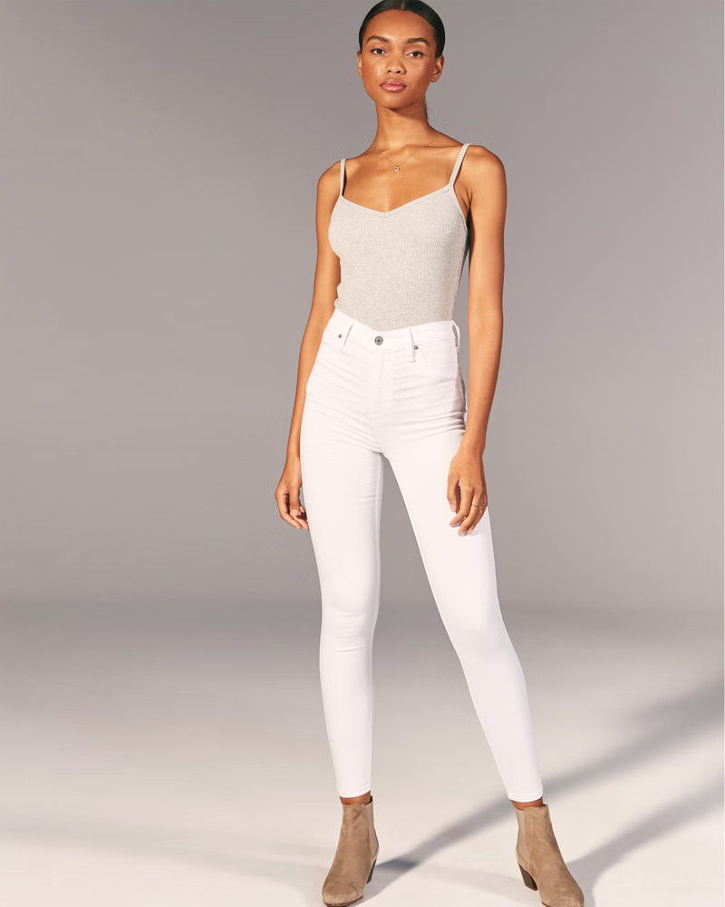 High Rise Jean Leggings | Abercrombie & Fitch (US)