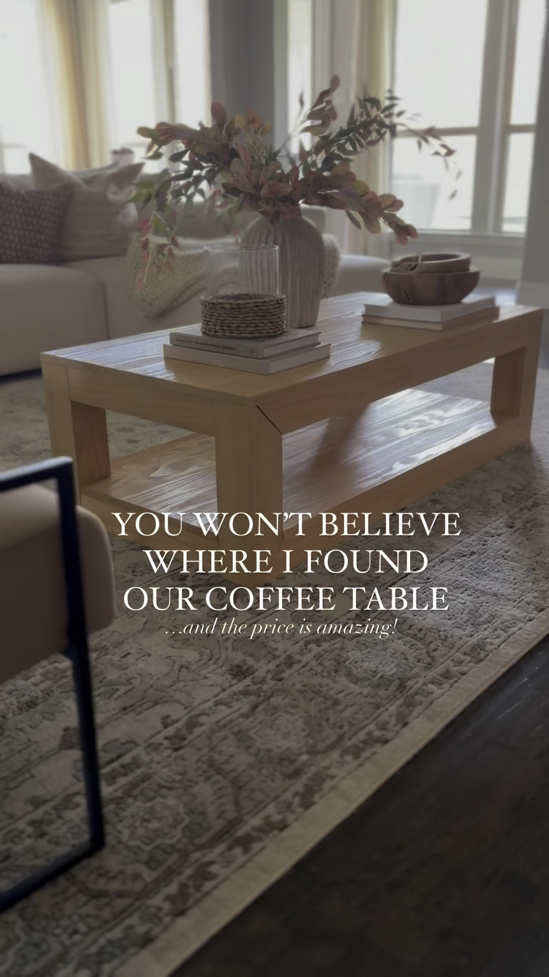 Our coffee table is a designer inspired find from Amazon! It looks the exact same as the designer one, but way lessssss! 

home decor, dresser, bedroom, bedding, kitchen light fixture, nightstands, console table, Area rug, console table, wall art, swivel chair, side table, dining room, home office, tv stand, sectional sofa, floor mirror

#LTKFindsUnder50 #LTKWatchNow #LTKHome