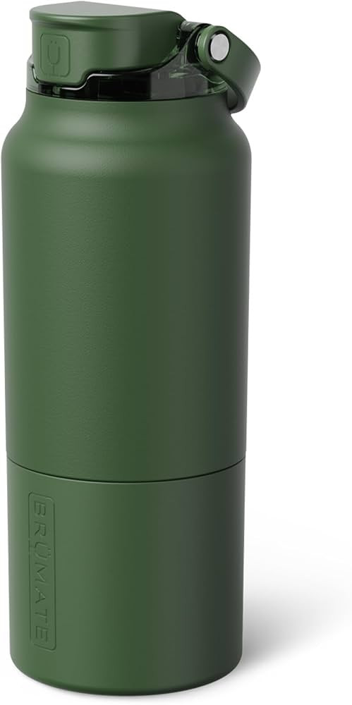 Br\u00fcMate Rise 35oz Water Bottle With 100% Leakproof Covered Silicone Straw | Insulated Stainl... | Amazon (US)