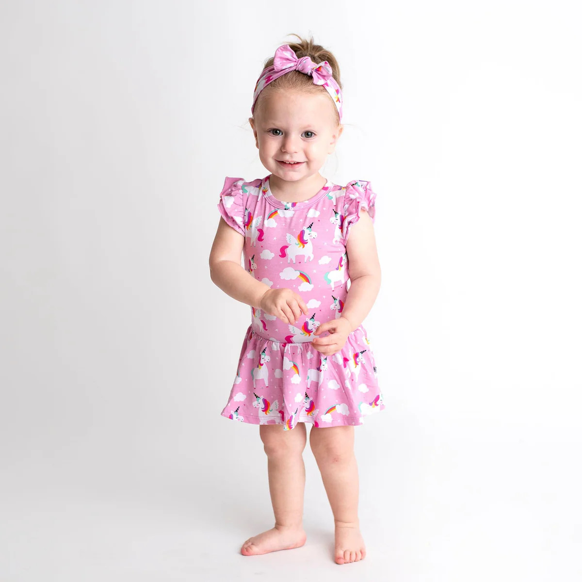 Fairy Tail Ruffle Dress - Cap Sleeves - FINAL SALE | Bums & Roses