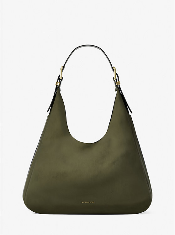 Nolita Large Nubuck Hobo Shoulder Bag | Michael Kors US