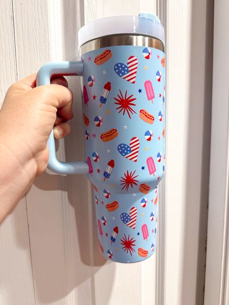 I LOVE this Stanley dupe for the Fourth of July and summer! Use code June20 for 20% off sitewide!!

This is PERFECT to keep with you all day long! It fits in your car cup holder too.

SIPPIN' PRETTY IN SUN'S OUT, BUNS OUT 40 OZ DRINK TUMBLER WITH LID AND STRAW

Fourth of July tumbler 
Stanley dupes
Fourth of July 
Fourth of July accessories 
Fourth of July Stanley 

#LTKTravel #LTKSeasonal