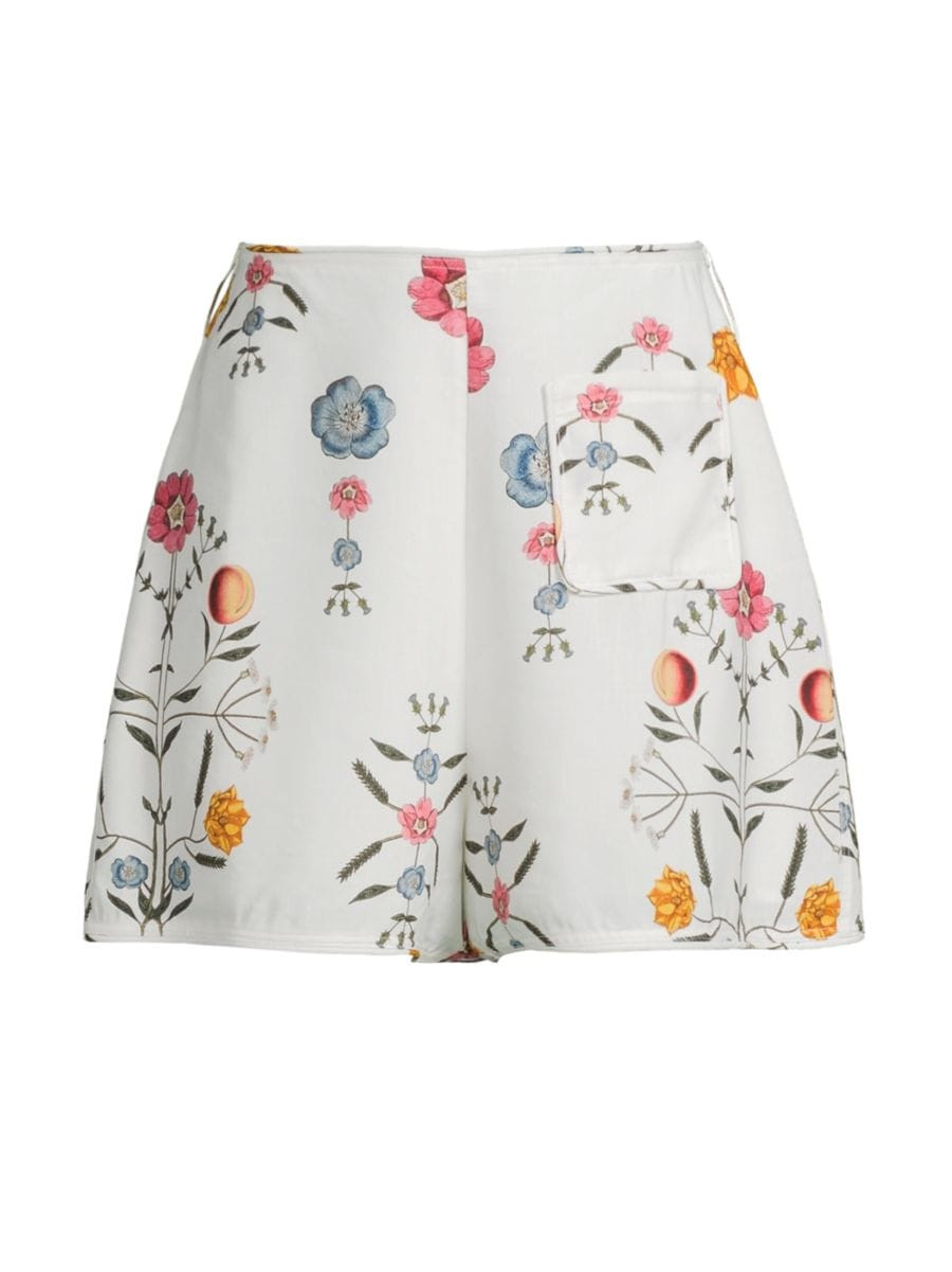 Sastria Floral High-Rise Shorts | Saks Fifth Avenue